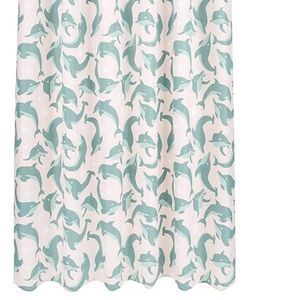 72x72inch fun and playful jumping dolphins microfiber bathroom shower curtain348